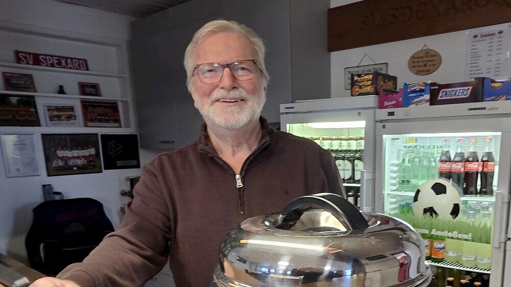 Der Chef im SVS-Sportheim