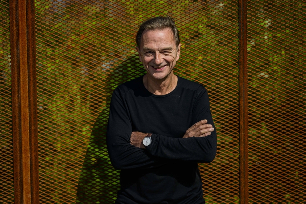 Fritz Eckenga liest im Bauernhaus