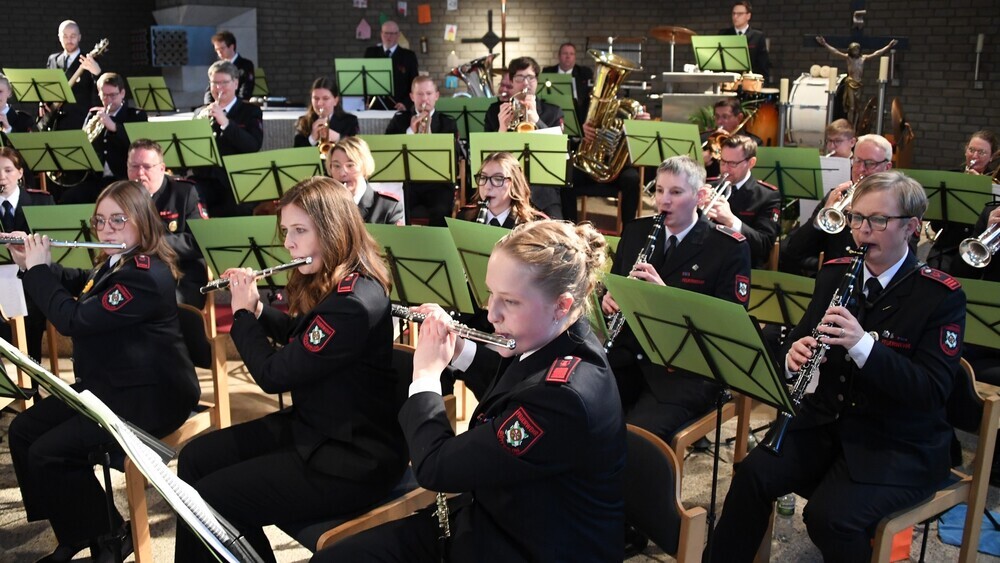 Fr�hlingskonzert des Musikzuges