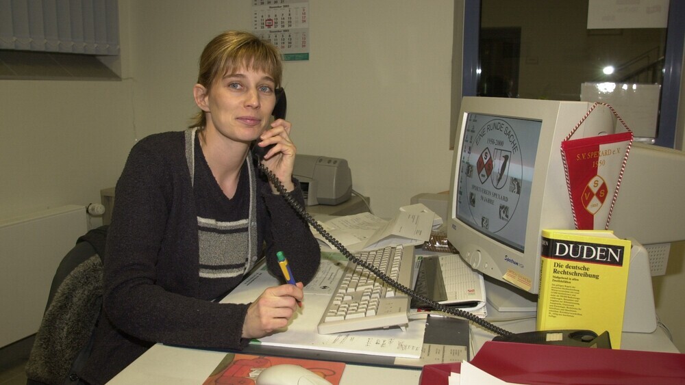 Karin Dr�cker feiert Jubil�um