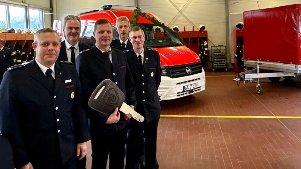 Kommandowagen eingeweiht